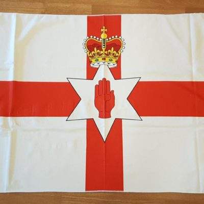 Union Jack Queens Royal Crest Large England Hand Waving Flag 45X30Cm 12 Pack 